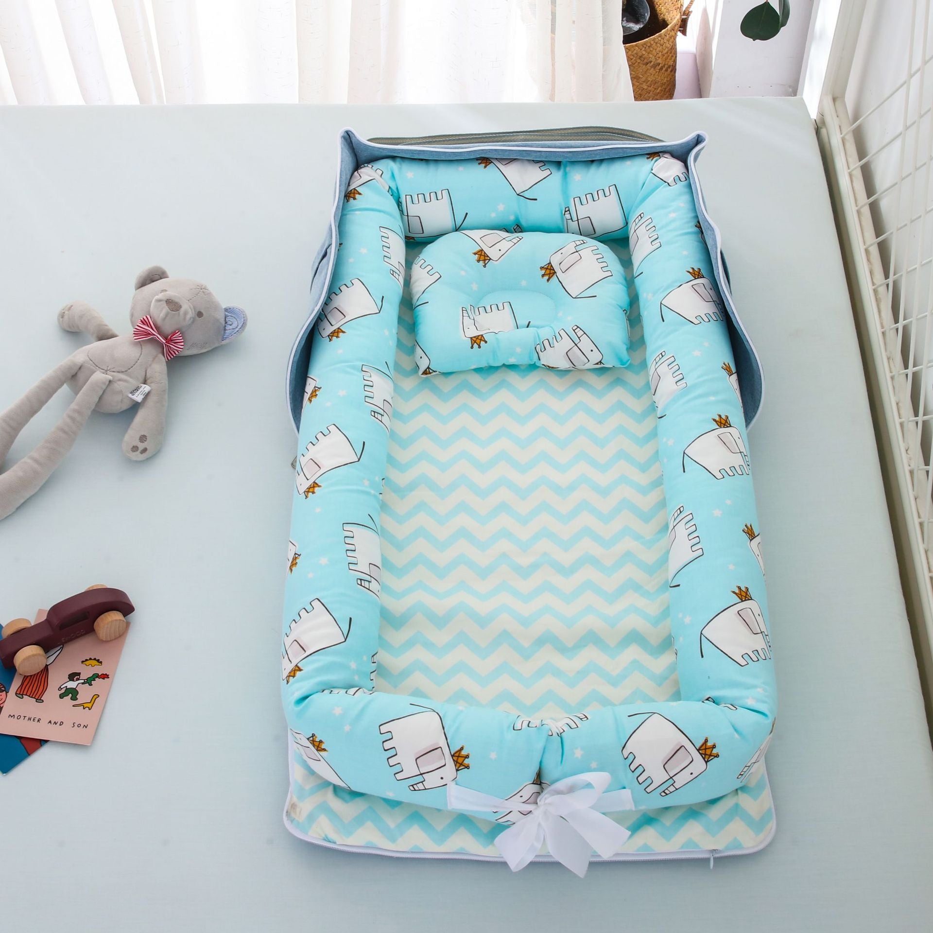 portable baby nest bed baby cot - Bellissimo Bambinos